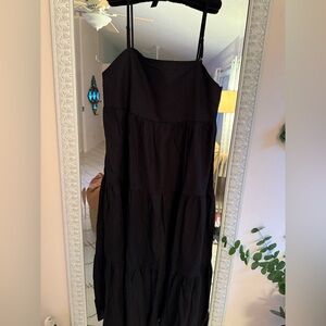 Charlie Holiday Black Maxi Dress
